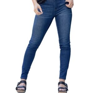 Kancan Tessa Mid Rise Super Skinny dark wash jeans denimNWOT SIZE 15 31